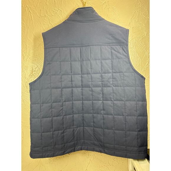Orvis Vest Men's Navy Quilted Full Zip Insulated Pockets Hunting Fishing Size XL - Picture 3 of 5